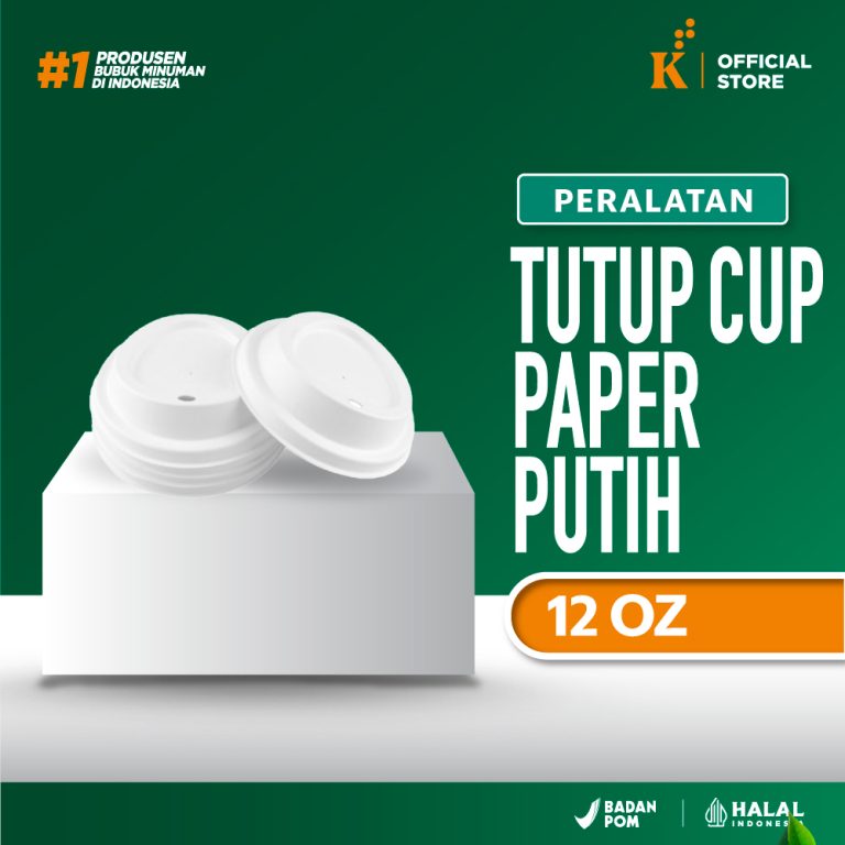 Tutupcup-paper-putih-12oz