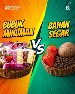Bubuk Minuman vs Bahan Segar - Keunggulan untuk Bisnis Minuman.
