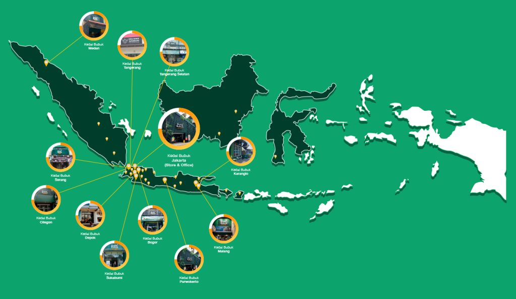 Lokasi Cabang Kedai Bubuk