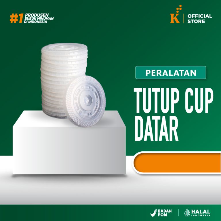 Tutup-Cup-Datar